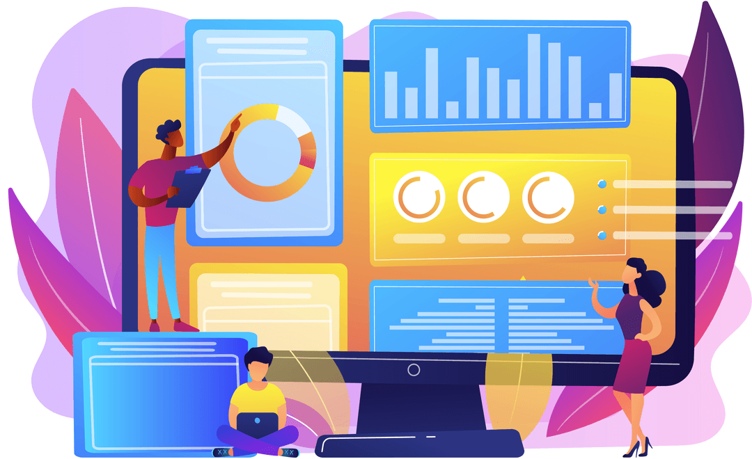 Social listening dashboard showing social media listening analytics, keyword trends, share of voice, and audience insights